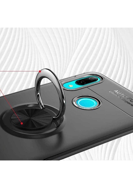 Huawei Y6 2019 Kılıf Yüzüklü ve Manyetik Araç Tutuculu Tpu Silikon indirimleri