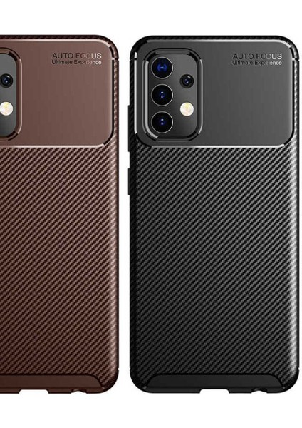 Samsung Galaxy A32 4g Kılıf Karbon Fiber Görünümlü Ultra Ince Carbon Case