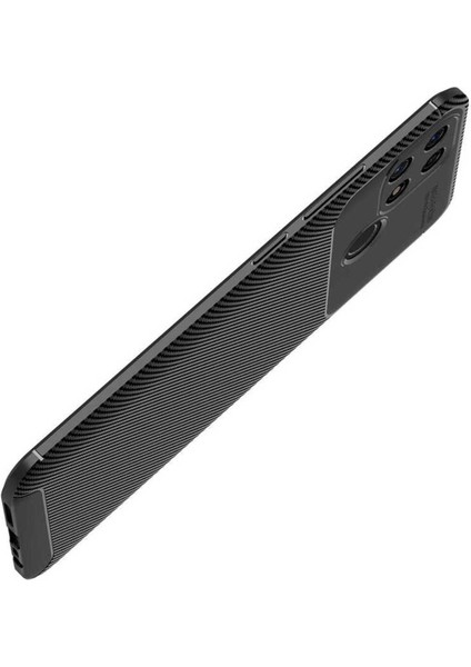 Oppo A15S Kılıf Karbon Fiber Görünümlü Ultra Ince Carbon Case modelleri