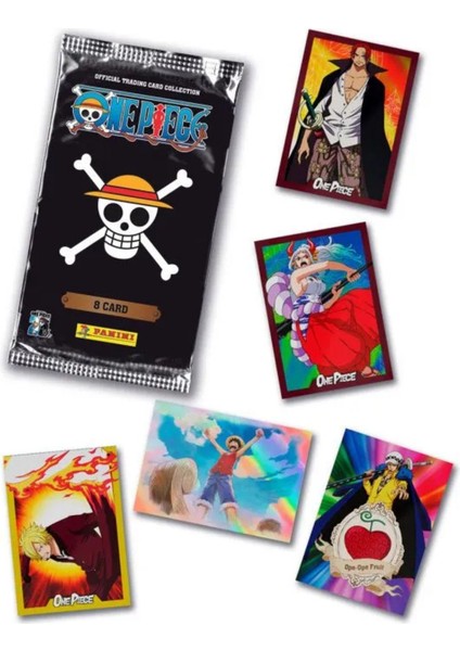 Panini One Piece Lisanslı Orijinal Trading Kartları Cards Koleksiyonluk 8li fiyatları
