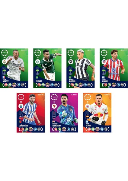 Panini Club World Cup 25 Lisanslı Orijinal Fat Pack Trading Kartları Cards Koleksiyonluk 26LI x 3 Paket fiyatları