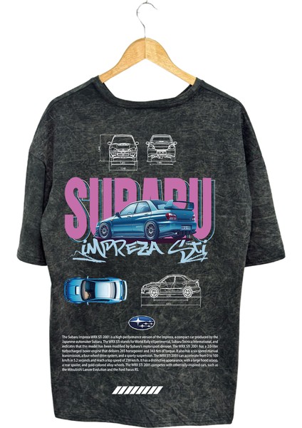 Subaru Pamuklu T-Shirt