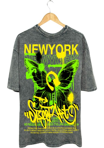 Kelebek Ny Pamuklu T-Shirt