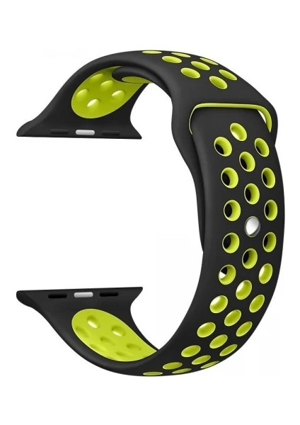 Ally Apple Watch 7-8 45MM 6-5-4 44MM Kayış Kordon Nike Style Soft Silikon 3-2-1 42 - NTR7473-5620 fırsatları