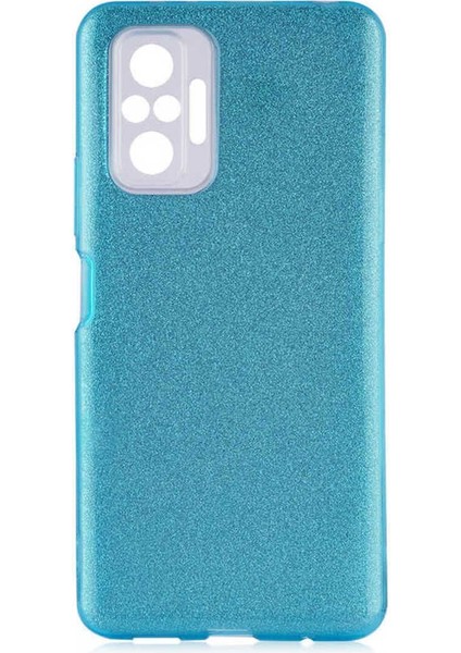 Xiaomi Redmi Note 10 Pro Kılıf Parlak Simli Muhteşem Görünüm, Sert ve Dayanıklı