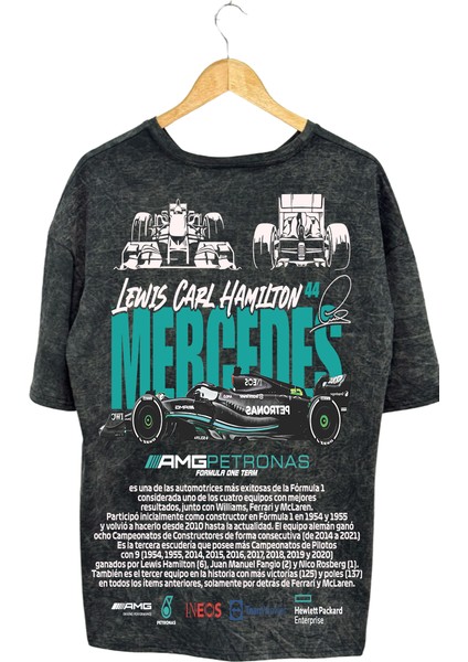 Mercedes F1 Pamuklu T-Shirt