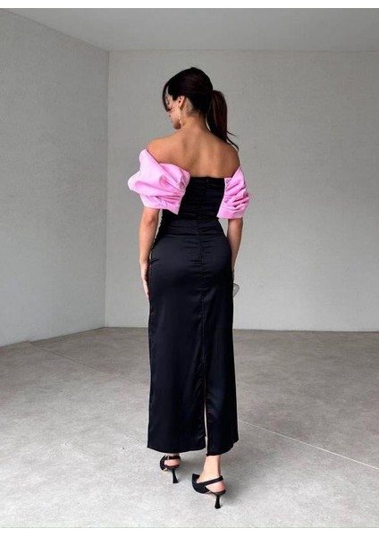 Pembe Önü Fiyonklu Elbise fiyatları