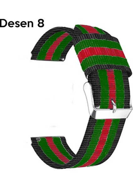 22MM Gear S3 Watch 4 -Gt2 GT2E 46MM Kayış Kordon Nylon Watch 3 45MM-(5775) - NTR6863-4958 modelleri