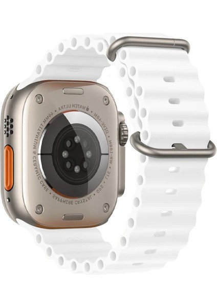 Ally Apple Watch 7-8 45MM 6-5-4 44MM Watch Ultra 49MM Marine Silikon Kayış Kordon - NTR4366-5604 fiyatları