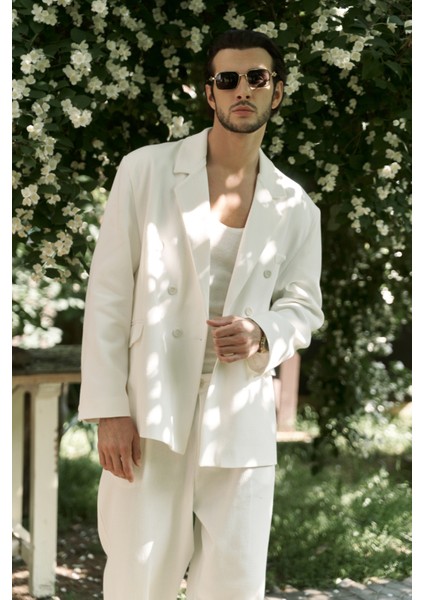 Ayyubay Ekru Erkek Blazer Ceket fiyatları