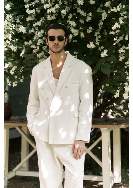 Ayyubay Ekru Erkek Blazer Ceket fırsatları