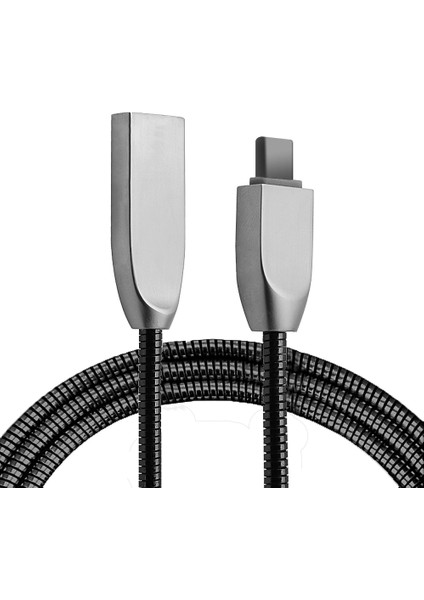 Ally USB Type-C Zinc Alloy Dayanıklı 24 A Metal USB KABLO-(5775) - NTR5741-8982 fiyatları