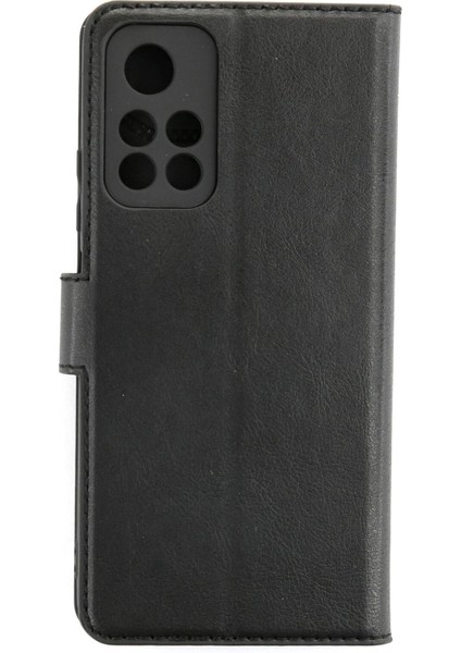 Xiaomi Redmi Note 11T Kılıf Trend S Plus Kapaklı Kılıf - Siyah Svlrs