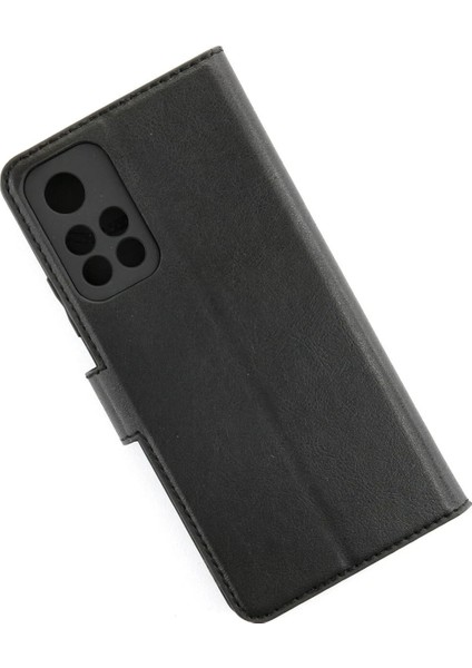 Xiaomi Redmi Note 11T Kılıf Trend S Plus Kapaklı Kılıf - Siyah Svlrs