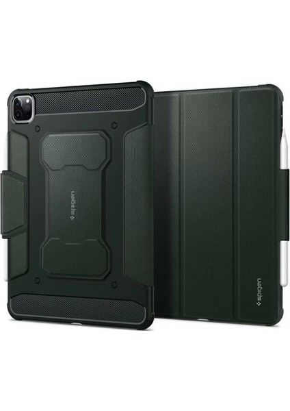 iPad Pro 11" (2022 / 2021 / 2020 / 2018) Kılıf Rugged Armor Pro Military Green - ACS01026