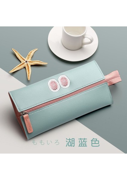 Erkekler ve Kadınlar Için Gösterişli Kalem Kutusu, Basit ve Büyük Kapasiteli Kişiselleştirilmiş Kırtasiye Kutusu (Yurt Dışından)