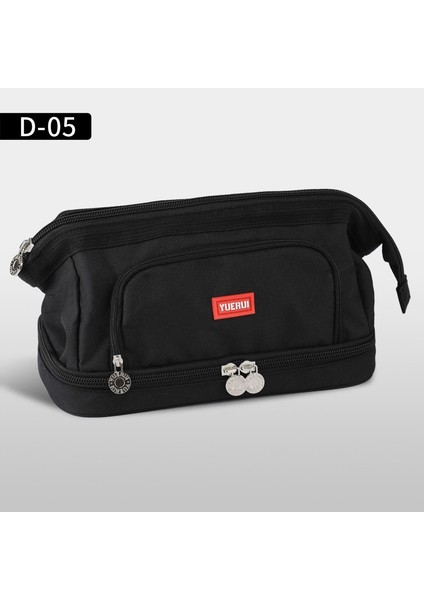 Tekne Şeklinde Büyük Kapasiteli Kalem Kutusu, Basit Çok Katmanlı Öğrenci Saklama Kırtasiye Çantası (Yurt Dışından)