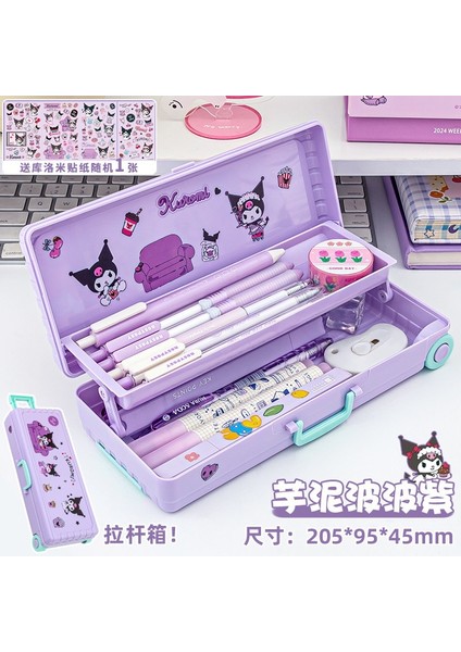 Tramvay Kutusu, Kalem Kutusu, Çocuk Kız Ilkokul Öğrencisi Çift Katlı Kalem Kutusu (Yurt Dışından)