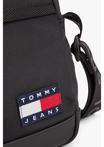 Erkek Günlük Çapraz Askılı Çanta - Siyah fırsatları