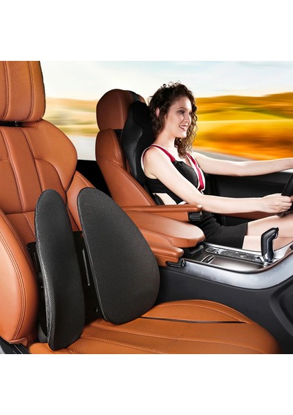 Ally Ergonomik Araba ve Ofis Koltuk Bel Yastığı Araç Arka Yastık Bel Desteği-( - NTR9118-2440 modelleri