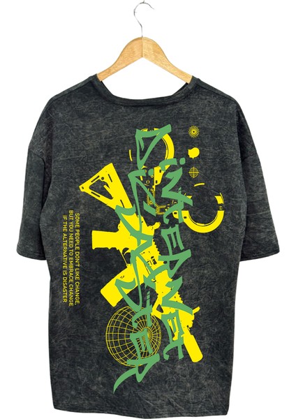 Silah Graffiti Pamuklu T-Shirt