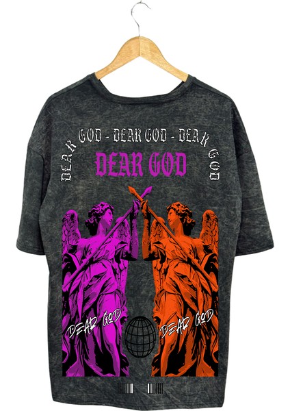 Dear God Heykel Pamuklu T-Shrit