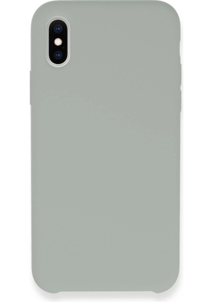 Iphone Xs Kılıf Lansman Legant Silikon - Açık Gri Svlrs