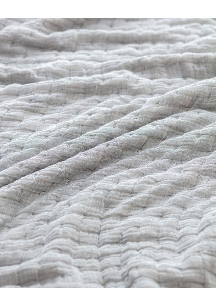 Grania King Size Pamuklu Yatak Örtüsü - Mavi indirimleri