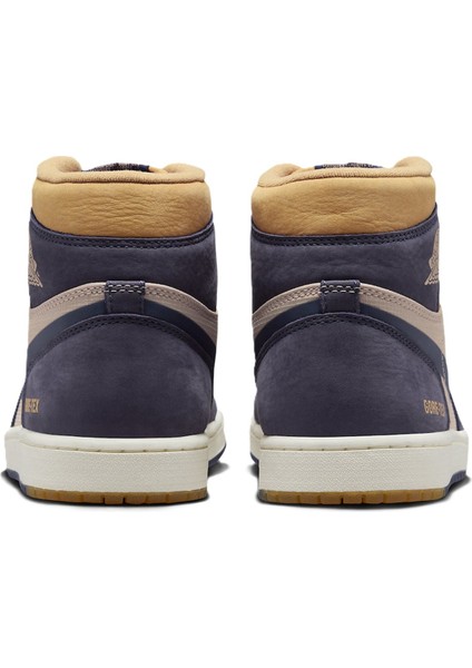 Air Jordan Mıd Goretex Leather Sneaker Hakiki Deri Bilekli Su Geçirmez Nefes Alan Günlük Spor Ayakkabı Lacivert modelleri