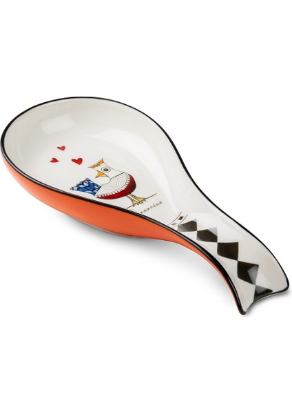 Cocoricò Kaşıklık Turuncu 21X10 cm