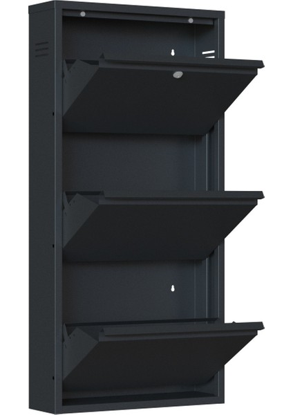 Metal Ayakkabılık 3'lü