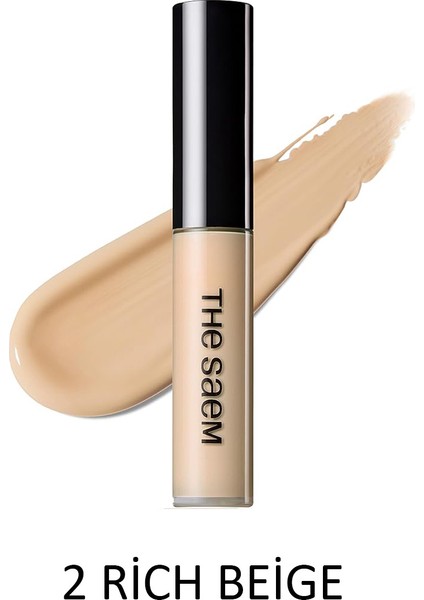 Uzun Süre Kalıcı Likit Kapatıcı Cover Perfection Tip Concealer - Rich Beige