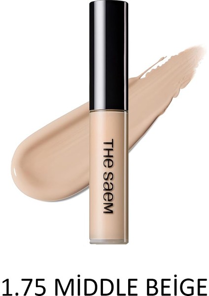 Uzun Süre Kalıcı Likit Kapatıcı Cover Perfection Tip Concealer - Middle Beige