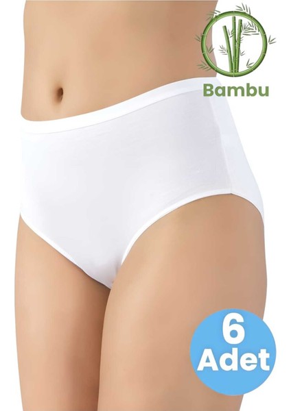 Kadın 6'lı Bambu Iz Yapmaz Bato Külot