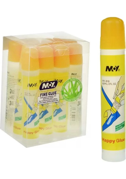 Happy Glue Çok Amaçlı Sıvı Yapıştırıcı 60 gr (1 Kutu/12 Adet)