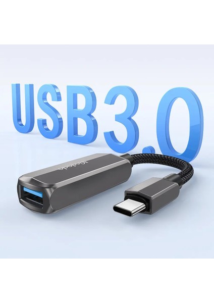 CA-2830 2'si 1 Arada Otg Usb-C - Usb-C+Usb-A3.0 Dönüştürücü