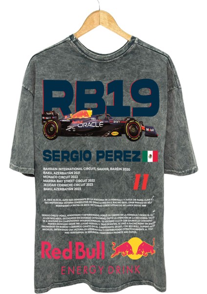 Rb 19 F1 Pamuklu T-Shirt