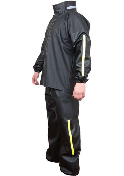 Motorcu Yağmurluk Pvc Alt Üst Takım %100 Su Geçirmez Garantili Esnek Garantilireflektörlü fiyatları