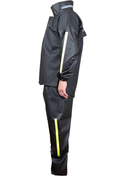 Motorcu Yağmurluk Pvc Alt Üst Takım %100 Su Geçirmez Garantili Esnek Garantilireflektörlü modelleri