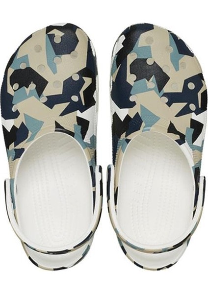 Geo Camo Clog Kadın Sandalet 211009-94S