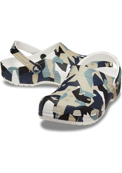 Geo Camo Clog Kadın Sandalet 211009-94S