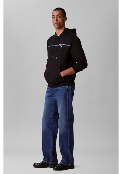 Erkek Ls Eu 350TERRY Sp Ck Str Graphıc Sweatshirts