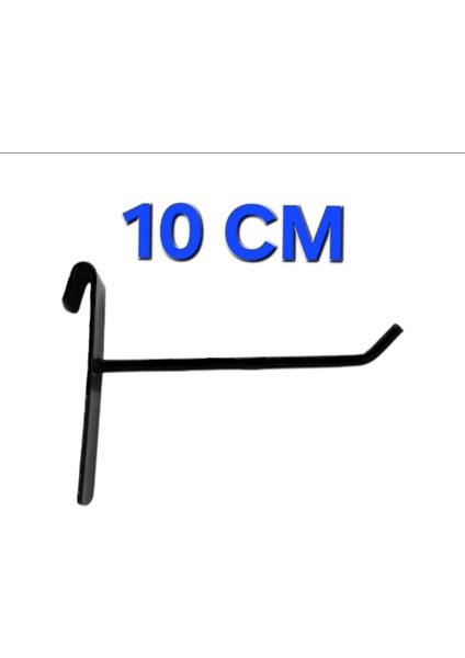 50 Adet, 10 Cm, Boyalı Tel Pano Kancası, Raf Kancası, Pano Teli, Raf Teli, Askılık Teli