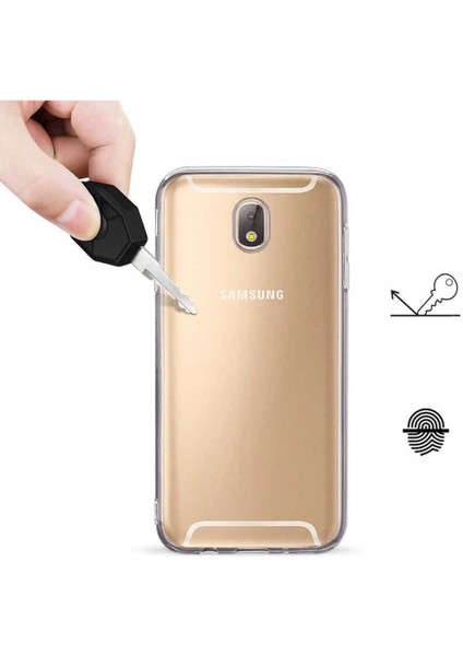 Samsung Galaxy J530 Pro Uyumlu Dayanıklı ve Esnek Şeffaf Renksiz Kılıf modelleri