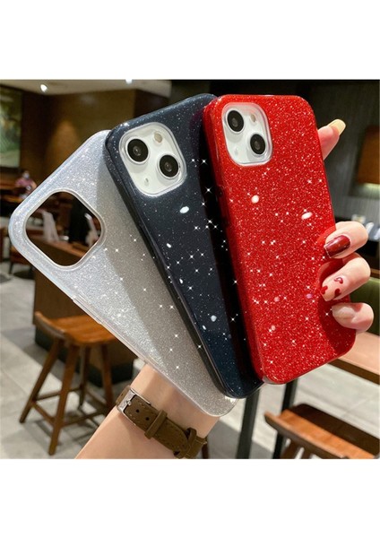 Iphone 11 Uyumlu Darbe Karşıtı Mat Simli Görünüm Sert Silikon