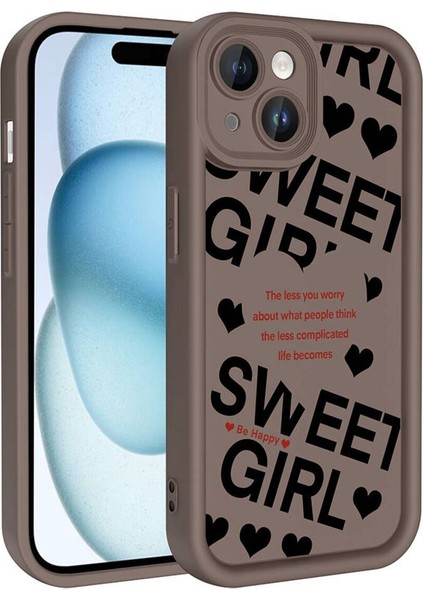 Apple iPhone 14 Dayanıklı Malzeme & Tam Koruma Kılıf Kamera Korumalı Baskılı Arka Yüzey