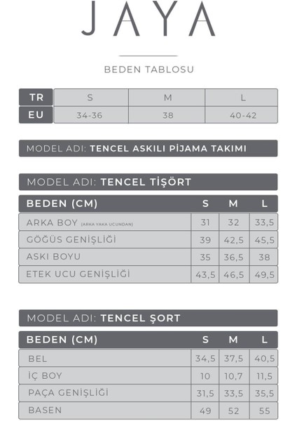 Tencel™ Askılı Pijama Takımı / Pembe