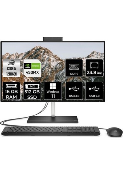 24-CB1013NT Intel Core I5 1235U 16GB 512GB SSD MX450/2GB 23.8\