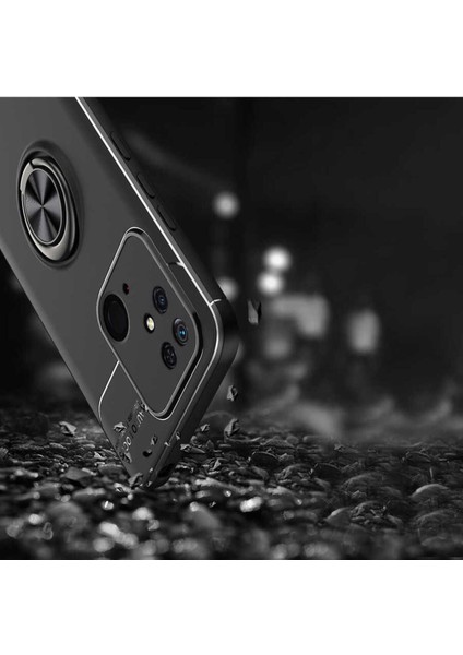 Xiaomi Poco C40 Kılıf Yüzüklü ve Manyetik Araç Tutuculu Tpu Silikon indirimleri