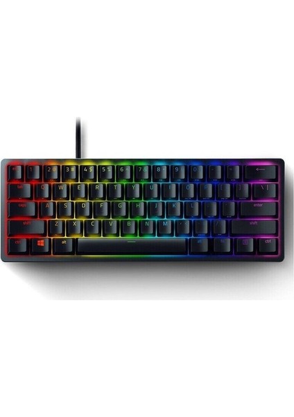 Huntsman Mini Purple Switch Rgb Ingilizce Kablolu Gaming Klavye RZ03-03390100-R3M1
